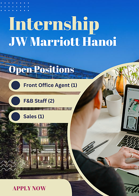 [해외취업] JW MARROTT HANOI 인턴모집